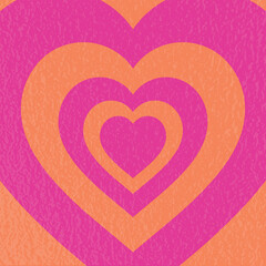 Wall Mural - retro style background with heart. design for valentine’s day, mother’s day and women’s day. vector 