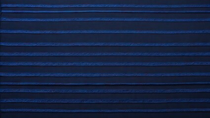 Poster - Deep blue textured background with subtle horizontal stripes in varying shades of navy and sky blue creating a modern and elegant design.