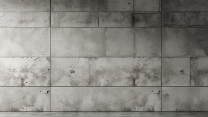 Fototapete - Concrete wall surface texture with gray tones displaying rough spots and a smooth finish, positioned centrally for a minimalist aesthetic.