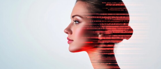 Poster - Neurotech Horizon AI-Powered Human-Machine Convergence in Cybernetic Design - Innovative Digital Transformation and Cognitive Interface Visualization