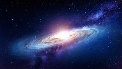 galaxy in the space