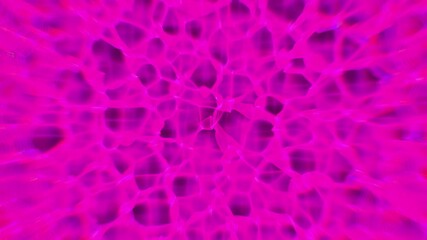 Wall Mural - vibrant abstract pattern with fluid shapes and dynamic pink colors creating a mesmerizing background