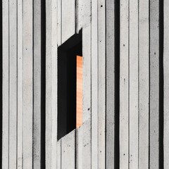 Poster - Urban Minimalism Reimagined Brutalist Concrete Texture with Neon Geometric Accent - Innovative Architectural Design and Visual Contrast for Modern Spaces