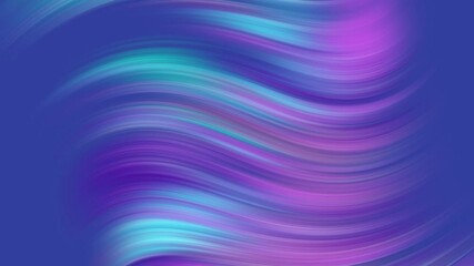 Wall Mural - vibrant abstract background with soft wavy patterns in shades of purple and blue