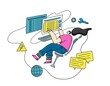 © eunoia anna/Stocksy - Woman programmer.