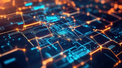 Blockchain technology secure transactions. Generative AI