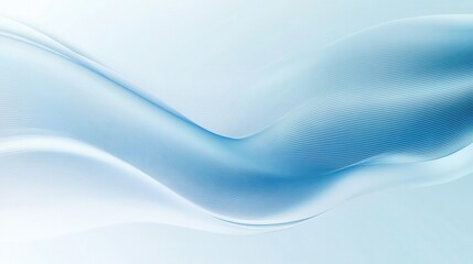 Poster - Sleek modern background design featuring flowing gradient lines for mobile veterinary services