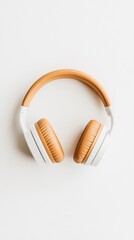 Aufkleber - Minimalist Noise-Cancelling Wireless Headphones Ergonomic Design Meets Productivity - Premium Audio Solution for Remote Work and Digital Professionals