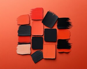 Aufkleber - Chromatic Fusion Bold Design Color Palette Exploration for Creative Professionals - Modern Visual Branding and Strategic Color Selection Techniques