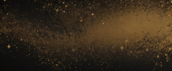 Wall Mural - abstract magic brown and gold dust beautiful background