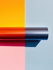 Aufkleber - Chromatic Minimalism Vibrant Gradient Color Block Design for Modern Branding, Digital Marketing and Visual Communication Trends