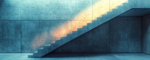 Aufkleber - Concrete Texture Background Soft Diffused Lighting Modern Architecture Gray Industrial Aesthetic