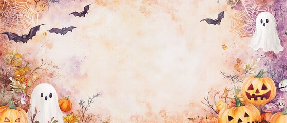 Halloween concept backdrop