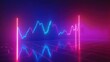© Chayanin Wongpracha - Neon Stock Market Graph Abstract Financial Background