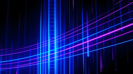 Light speed motion technology background creative cyberspace backdrop modern design digital innovative solutions futuristic wallpaper business artificial Intelligence banner concept AI bg line pattern