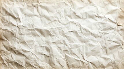 Wall Mural - crumpled brown paper texture for creative background designs