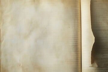 Aufkleber - Elegant background with a book page texture for scholarly presentations and invitations in warm cream and brown tones