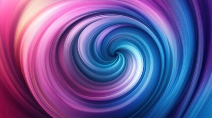 Poster - Colorful swirling patterns create dynamic abstract designs with vibrant hues of blue, purple, and pink offset near the golden ratio