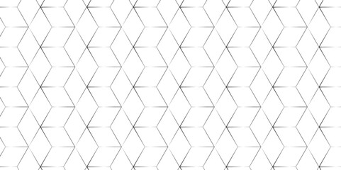 Vector tiles gradient science web tech connection triangle diamond honeycomb hexagon art. Seamless pattern with hexagon square cube geometric pattern shapes grid metal element texture design.	