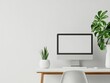 ©  Green Creator - Digital classroom interface with a focus on minimal design, balanced white space, and subtle color gradients, Digital Classroom, Minimalist view