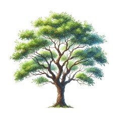 green tree