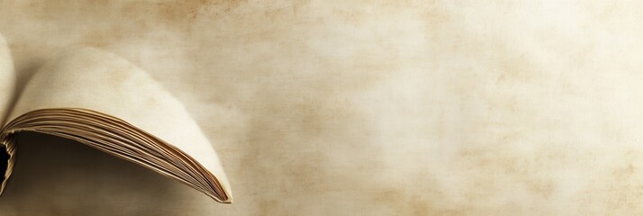 Aufkleber - Elegant background with book page texture creating a scholarly and inviting atmosphere for text or designs