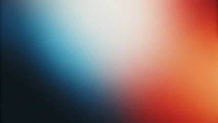 Wall Mural - Abstract Gradient Background with Soft Hues of Blue, White, and Orange