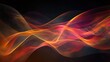 © D.S - Abstract fiery waves, a digital artwork showcasing vibrant, flowing energy and dynamic movement, perfect for backgrounds and designs.