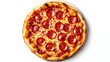 © Photo Dogg - Fresh tasty pizza with pepperoni isolated