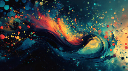 Wall Mural - web design and coding in internet page development languages. designer develops site layout in progr