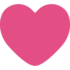 Aufkleber - red heart icon, love icon, add to favorite icon button