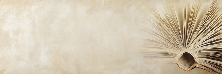 Aufkleber - Background design featuring a book page texture with soft tones perfect for scholarly presentations and inviting textual content layout
