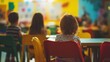 © Fauzerene - Children in Classroom Focused on Activities at Bright Learning Center