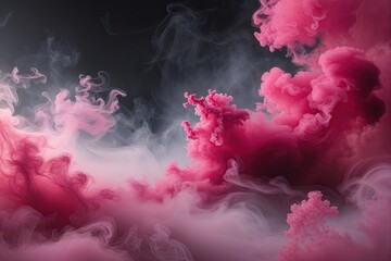 Wall Mural - mesmerizing ruby smoke abstract background with swirling fog and deep visual appeal