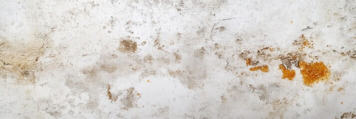Poster - Rustic marble texture background with subtle food stains and clean area for culinary text