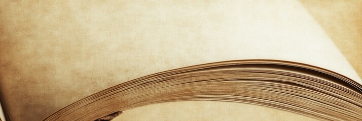 Aufkleber - Scholarly background featuring subtle book page texture for inviting and warm design aesthetic