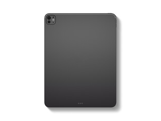Wall Mural - high quality tablet mockup template in space black color