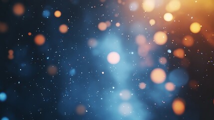 Wall Mural - A blurred background of colorful bokeh lights creating a dreamy atmosphere.