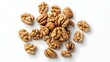 © Photo Dogg - Top view of Walnuts on white background