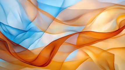 Canvas Print - Ethereal Abstract Forms in Light and Color