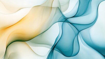 Canvas Print - Fusion of Traditional and Modern Art with Organic Shapes