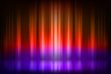 Aufkleber - Abstract vibrant vivid studio background. 3d vector mockup