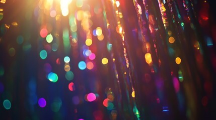 Wall Mural - Radiating Patterns with Bright Colors and Light
