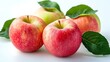 © Photo Dogg - Fresh Red Apples Isolated on White Background
