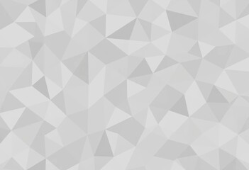 abstract gray and white geometric triangle mosaic background suitable for business & corporate use, 