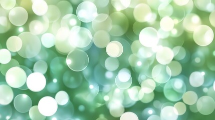 Wall Mural - Shimmering Light Effects in a Garden Background