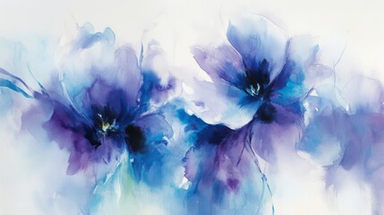 Wall Mural - Soft Organic Background with Blurred Edges and Hues