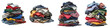 © Sawera - Pile of cloths isolated on transparent background, PNG, Set of