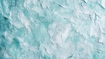 Leinwandbilder - Soft pencil strokes create a layered texture in pastel mint, offering a calming and artistic background for creative projects