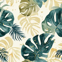 Poster - Intricate doodle cartoon drawings full of vibrant foliage and creative patterns in a playful arrangement